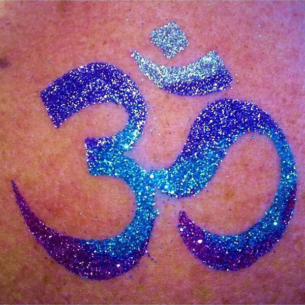 Tetováló sablon, öntapadós stencil - OM (aum) 01