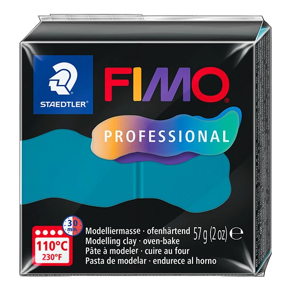 FIMO Professional süthető gyurma, 57 g - petrol (8040-36)