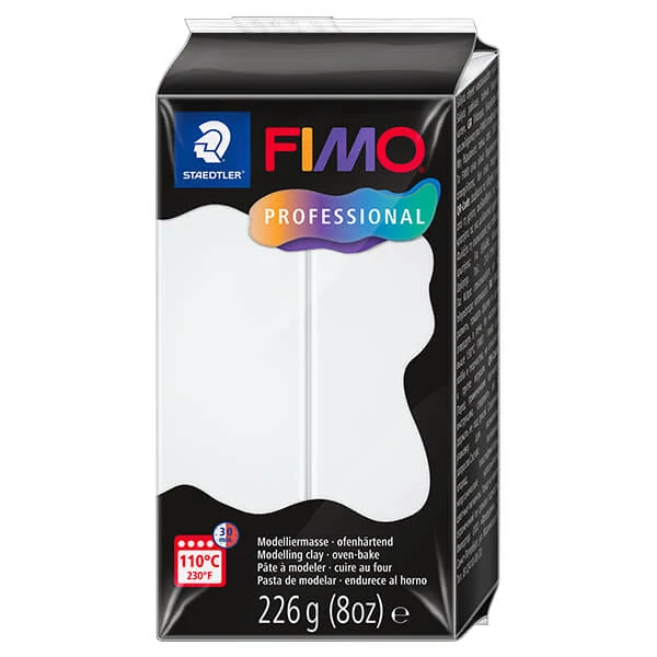 FIMO Professional süthető gyurma, 226 g - fehér (8042-0)