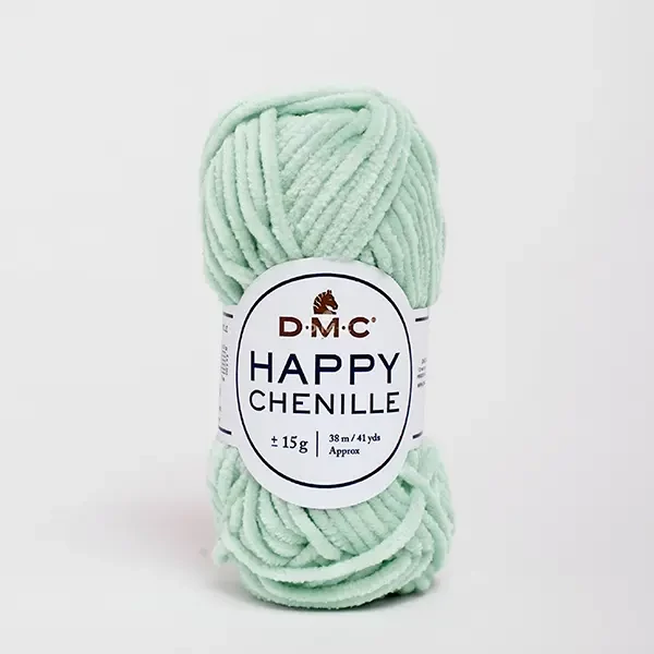 DMC Happy Chenille amigurumi zseníliafonal, 15 g - 16, vízzöld