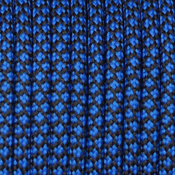 Paracord 550, méterben, 4 mm - diamond camo sötétkék
