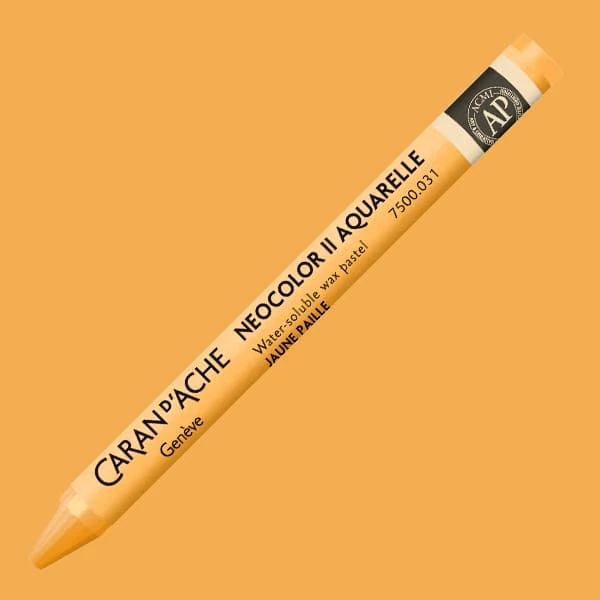 Caran d'Ache Neocolor II akvarellkréta - 031, orangish yellow
