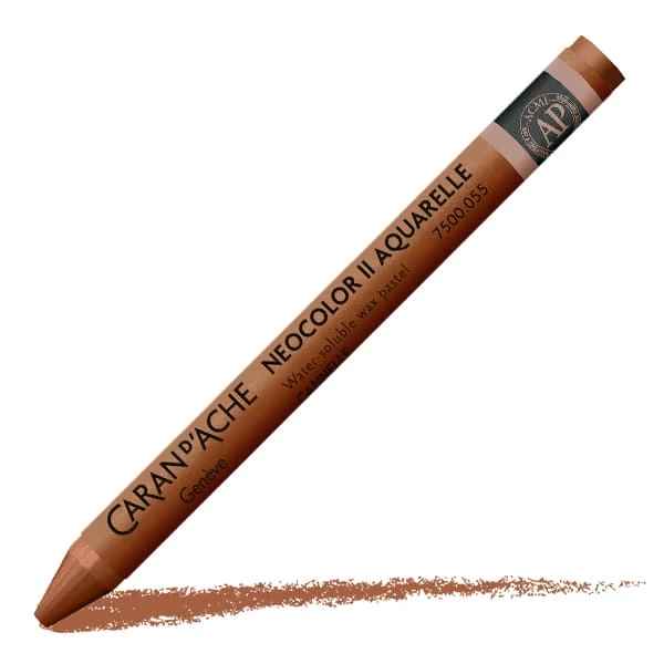 Caran d'Ache Neocolor II akvarellkréta - 055, cinnamon