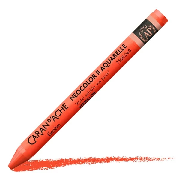 Caran d'Ache Neocolor II akvarellkréta - 060, vermilion