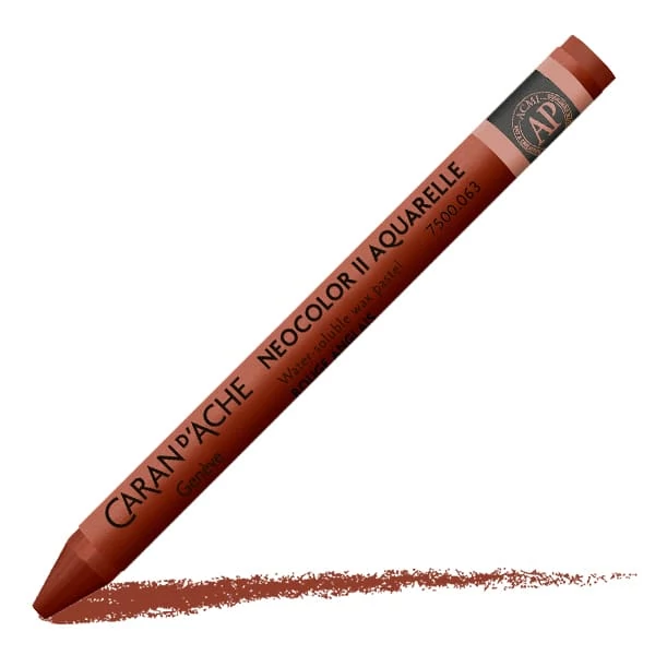 Caran d'Ache Neocolor II akvarellkréta - 063, english red