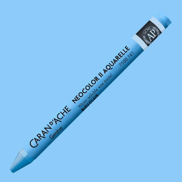 Caran d'Ache Neocolor II akvarellkréta - 161, light blue