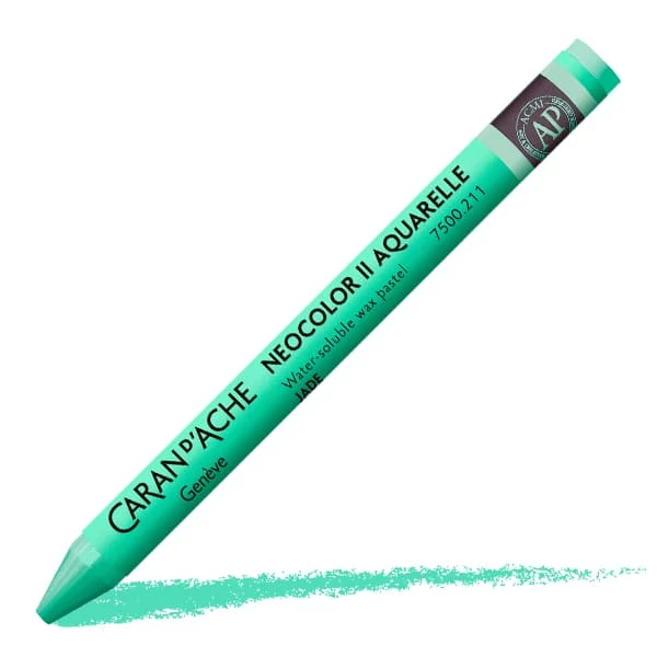 Caran d'Ache Neocolor II akvarellkréta - 211, jade green