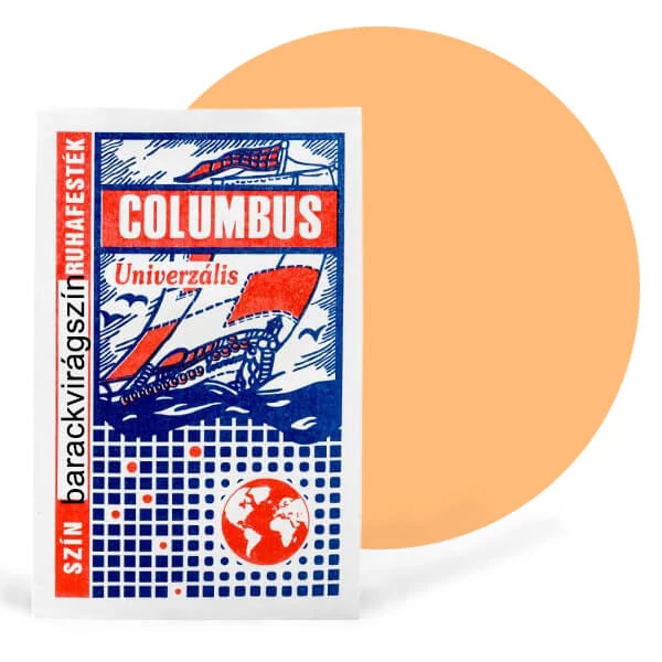 Columbus textilfesték, ruhafesték - barackvirág