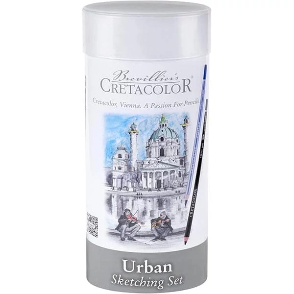 Cretacolor Urban Sketching Set rajz - és vázlatkészlet, 22 db-os