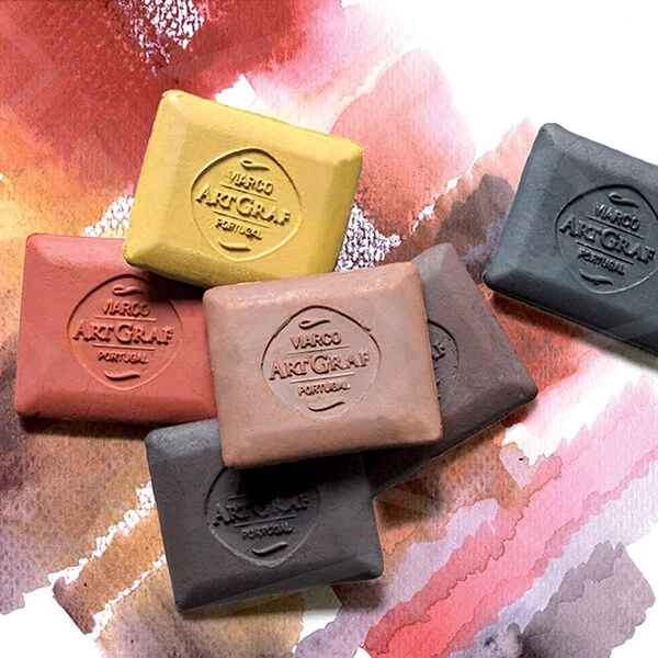 Viarco ArtGraf Tailor Shape akvarellkréta - ochre