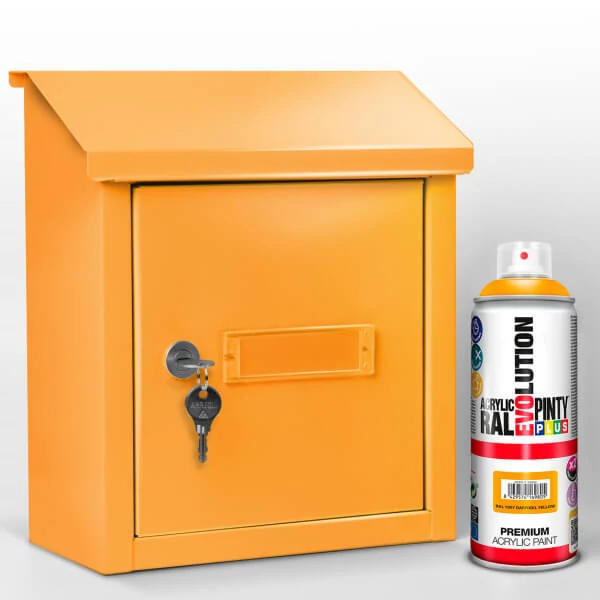 Akrilfesték spray, EVOLUTION fényes, 400 ml - RAL1007 daffodil yellow