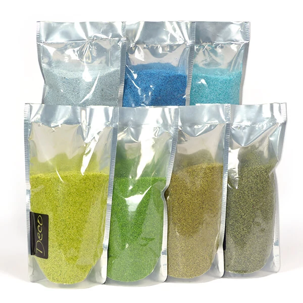 Dekorhomok, 500 g - kék