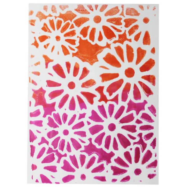 Stencil, Gelli Arts, 5x7