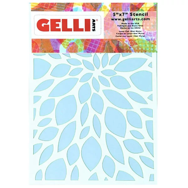 Stencil, Gelli Arts, 5x7