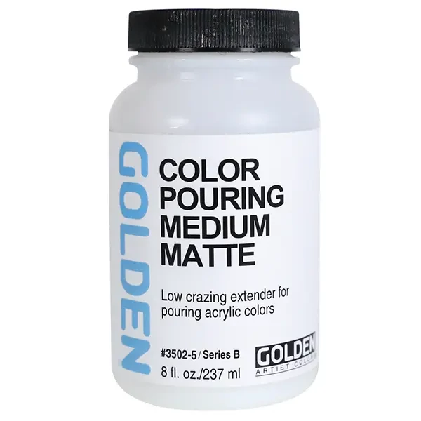Golden Color Pouring Medium folyósító médium, matt, 237 ml