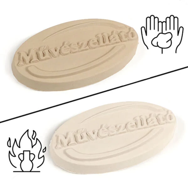 Agyag, SG fehér, 1 kg - fehérre égő