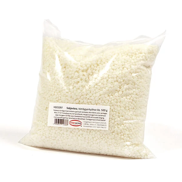 Szójaviasz granulátum, 500 g