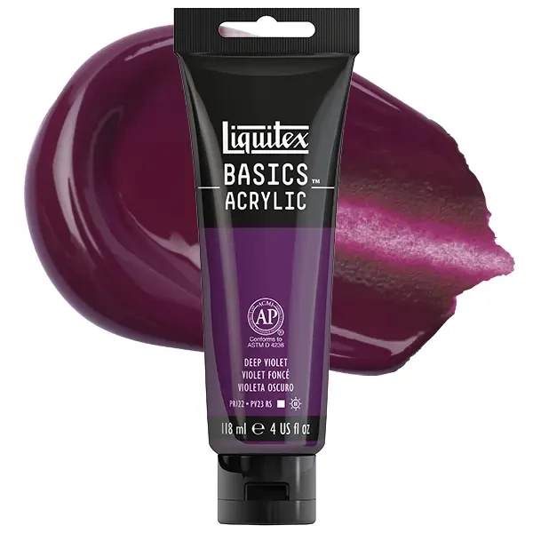 Liquitex Basics akrilfesték, 118 ml - 115, violet deep