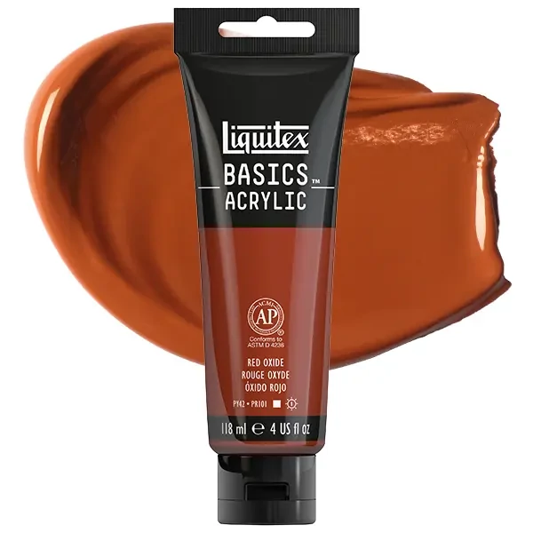 Liquitex Basics akrilfesték, 118 ml - 335, red oxide