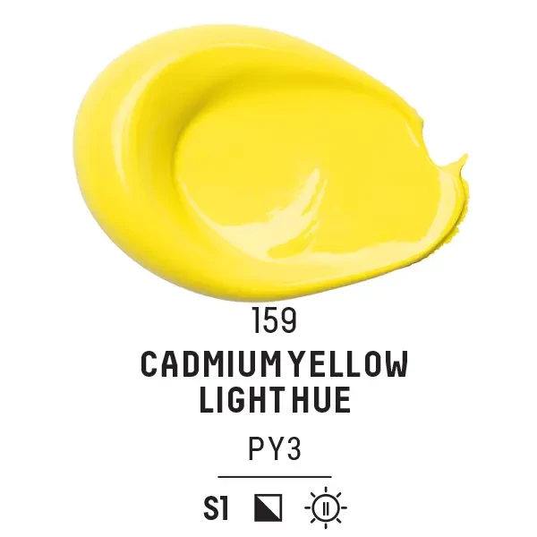Liquitex Basics akrilfesték, 22 ml - 159, cadmium yellow light hue