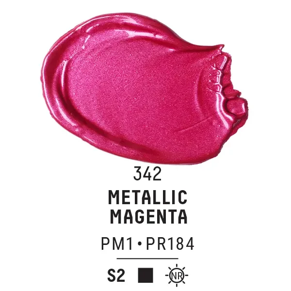 Liquitex Basics akrilfesték, 22 ml - 342, metallic magenta