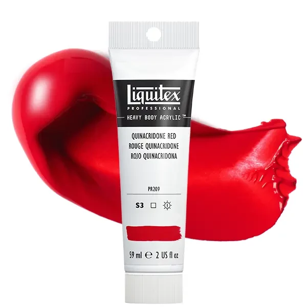 Liquitex Heavy Body akrilfesték, 59 ml - 112, quinacridone red