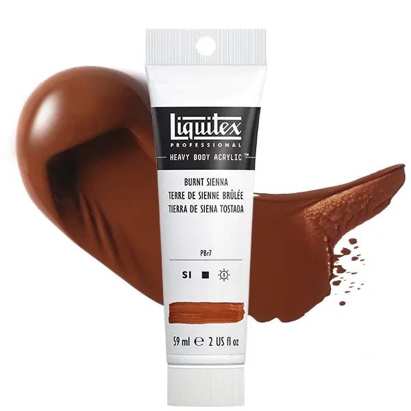 Liquitex Heavy Body akrilfesték, 59 ml - 127, burnt sienna