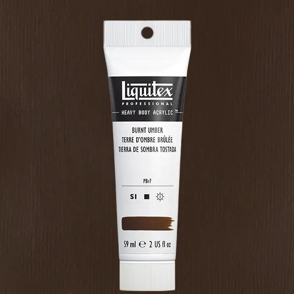 Liquitex Heavy Body akrilfesték, 59 ml - 128, burnt umber