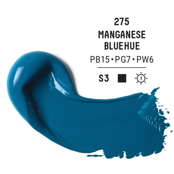 Liquitex Heavy Body akrilfesték, 59 ml - 275, manganese blue hue