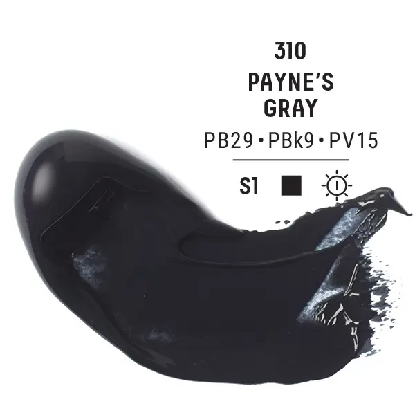 Liquitex Heavy Body akrilfesték, 59 ml - 310, payne's gray