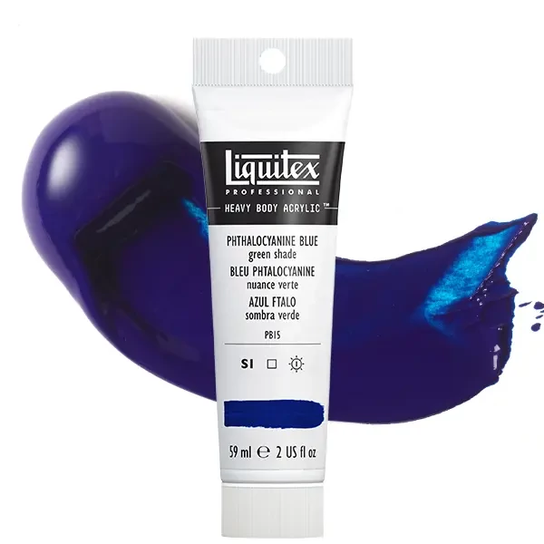 Liquitex Heavy Body akrilfesték, 59 ml - 316, phthalocyanine blue green shade