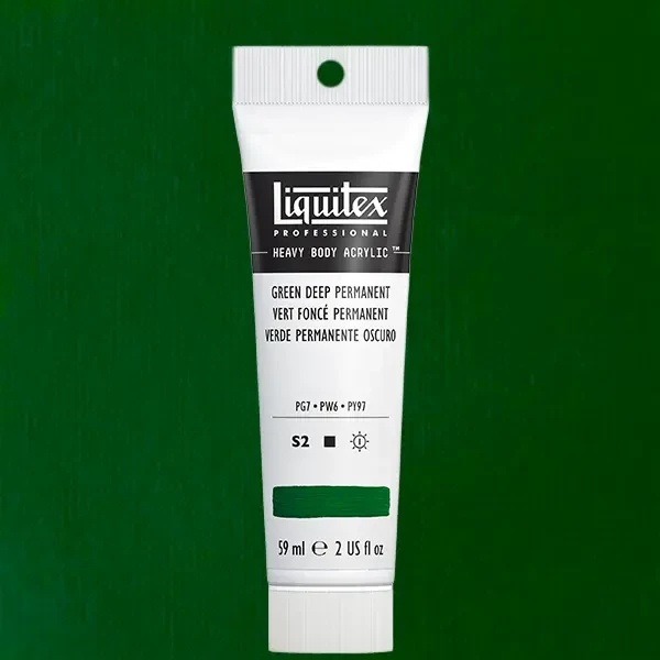 Liquitex Heavy Body akrilfesték, 59 ml - 350, green deep permanent