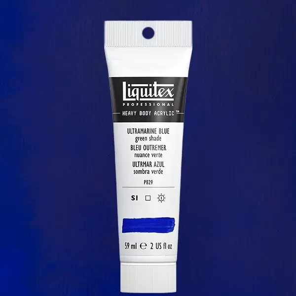 Liquitex Heavy Body akrilfesték, 59 ml - 380, ultramarine blue green shade