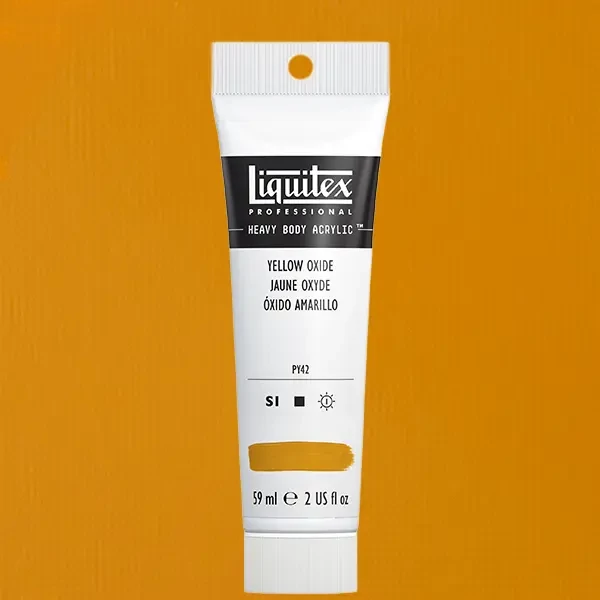Liquitex Heavy Body akrilfesték, 59 ml - 416, yellow oxide