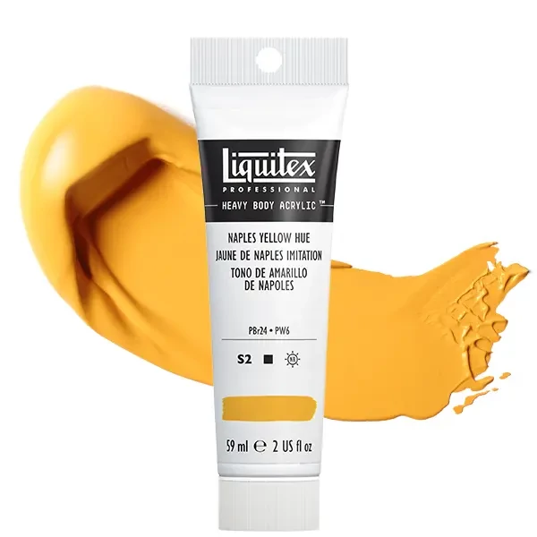 Liquitex Heavy Body akrilfesték, 59 ml - 601, naples yellow hue