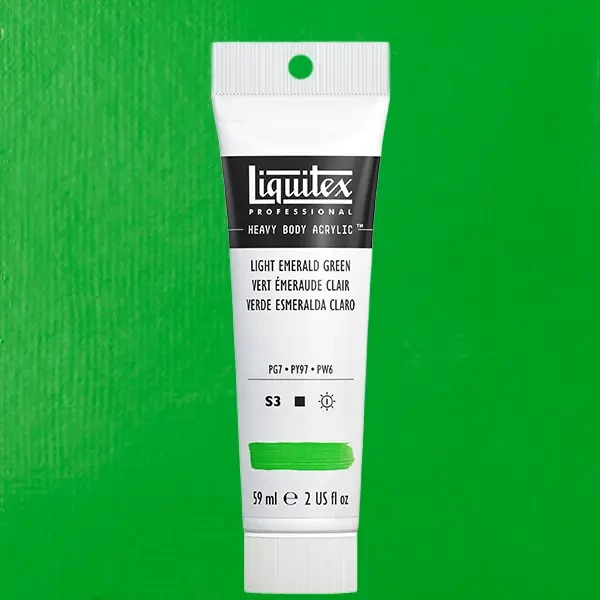 Liquitex Heavy Body akrilfesték, 59 ml - 650, light emerald green