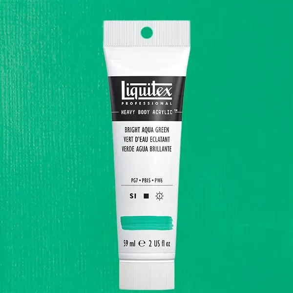 Liquitex Heavy Body akrilfesték, 59 ml - 660, bright aqua green