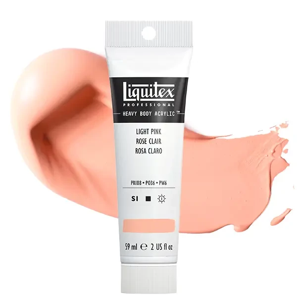 Liquitex Heavy Body akrilfesték, 59 ml - 810, light portrait pink