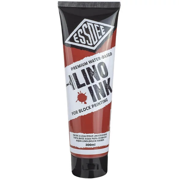 Essdee linófesték Lino Ink, 300 ml, vizes bázisú - 10 burnt sienna