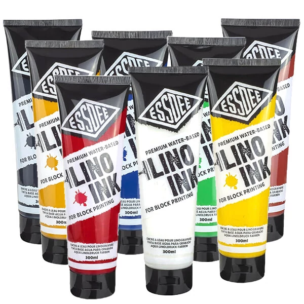 Essdee linófesték Lino Ink, 300 ml, vizes bázisú - 18 vermilion