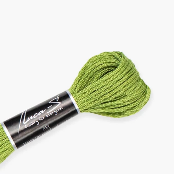 Hímzőfonal, Luca'S Stranded Cotton, 8 m - 262 (Puppets-7267 / DMC-3347 / Anchor-266)