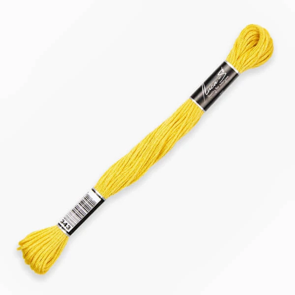 Hímzőfonal, Luca'S Stranded Cotton, 8 m - 343 (Puppets-8305 / DMC-3822 / Anchor-295)