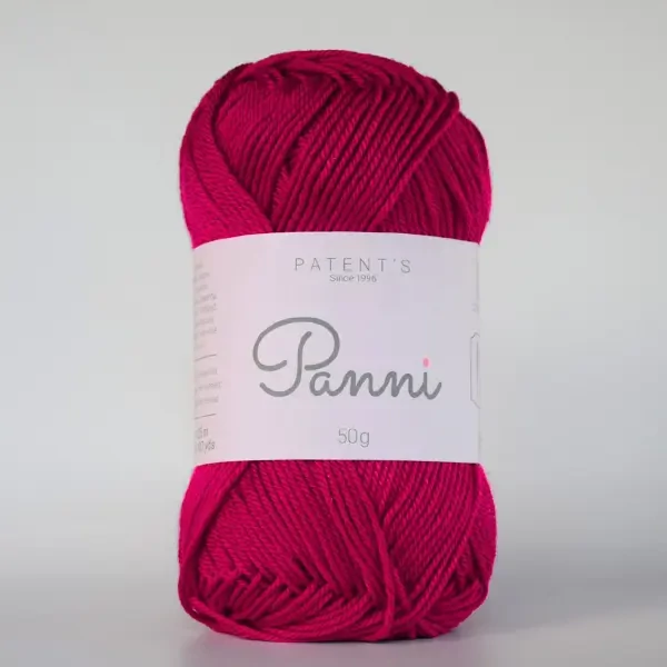 Panni pamut fonal, 50 g - 029, vörösbor (Catania 192)