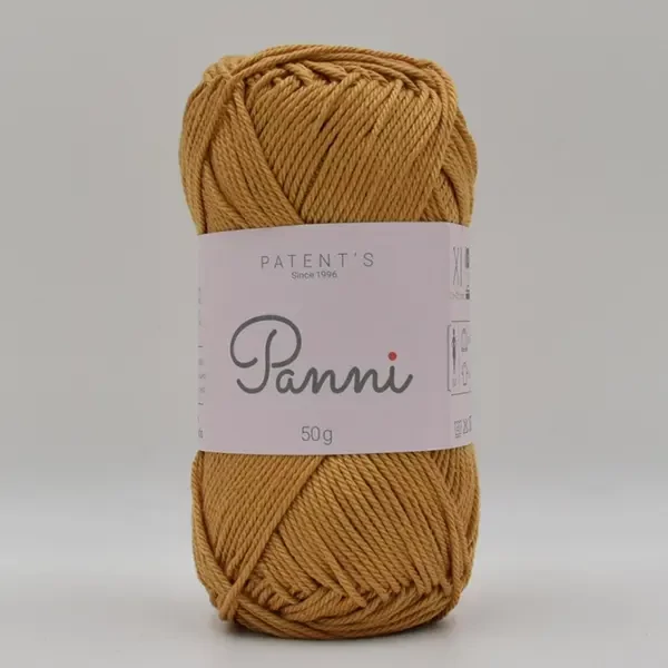 Panni pamut fonal, 50 g - 047, curry (Catania 431)