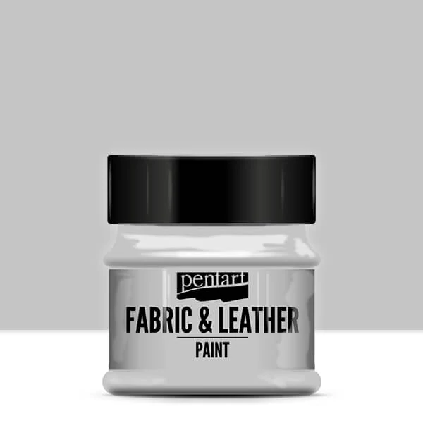 Pentart textil- és bőrfesték, 50 ml - szürke