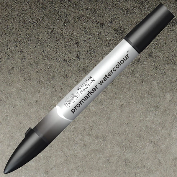 Promarker Watercolour kétvégű akvarell ecsetfilc - 331, ivory black