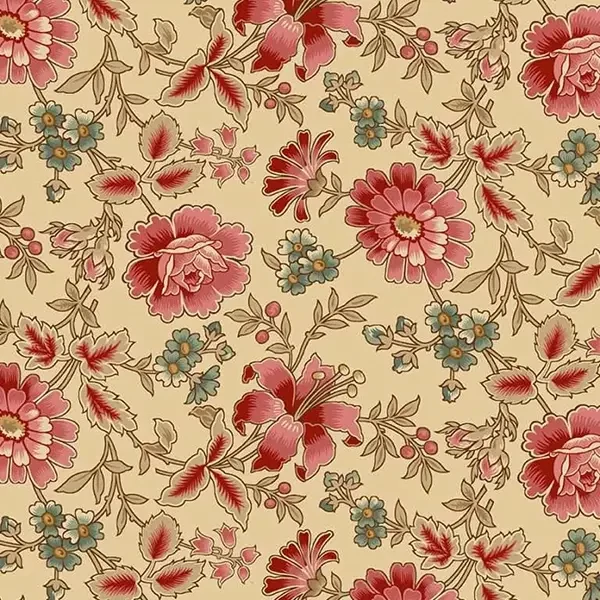 Patchwork anyag - Andover - Always and Forever by Renee Nanneman 1660L rose cream