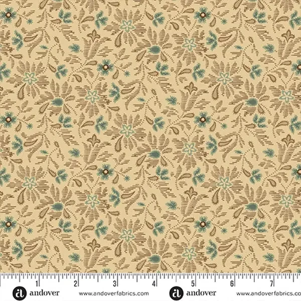 Patchwork anyag - Andover - Always and Forever by Renee Nanneman 1663L brocade linen