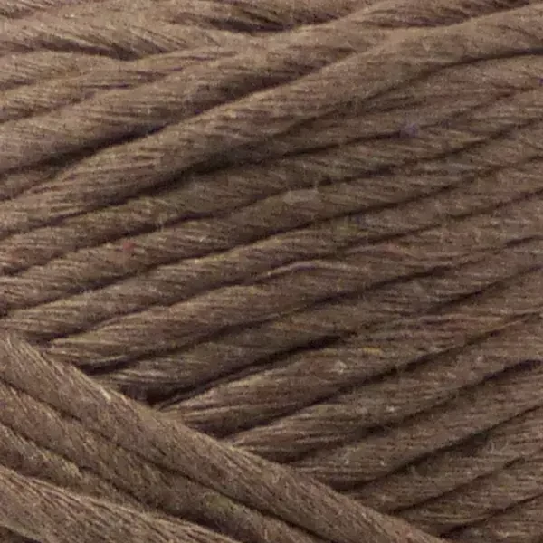 ReTwisst Macrame String makraméfonal, 3 mm, 250 g -  08, barna