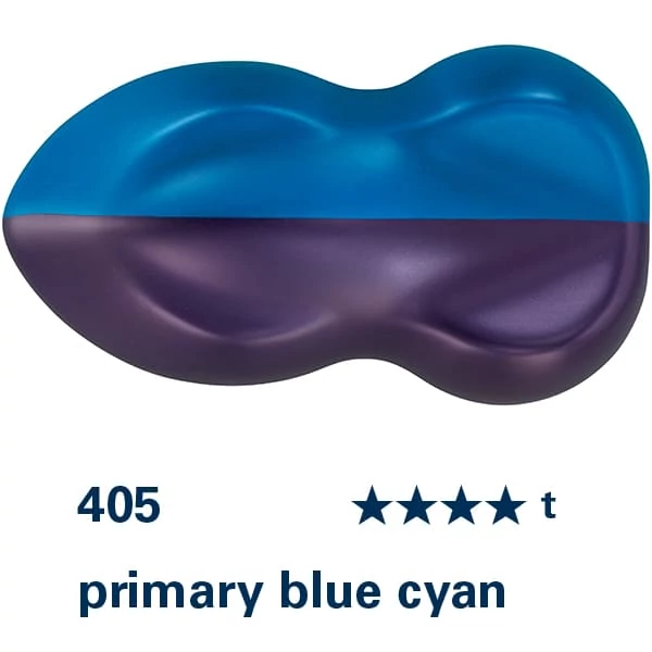 Schmincke AERO COLOR Professional akriltinta, 28 ml - 405, primary blue cyan